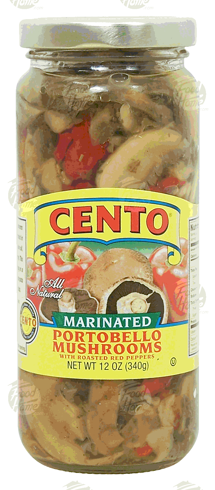 Cento  marinated portobello mushrooms with roasted red peppers Full-Size Picture